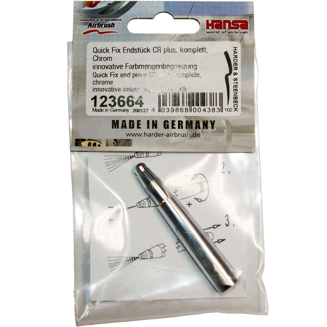Harder & Steenbeck Quick Fix 123664 Endstück Crplus Farbmengenbegrenzung, klein