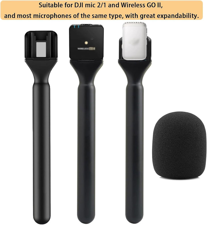 Magnetic Ständer für DJI Mic 3/Mini/1/2 / Rode Wireless GO II/Micro/Insta360 X5 Air Handle Rig Inter