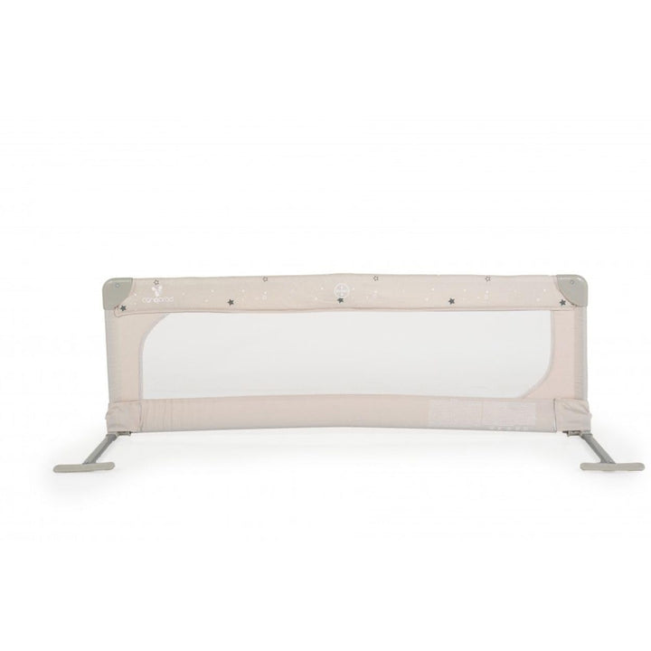 Cangaroo Bettschutzgitter Leinen 130 cm Bettgitter Rausfallschutz Front klappbar beige, beige