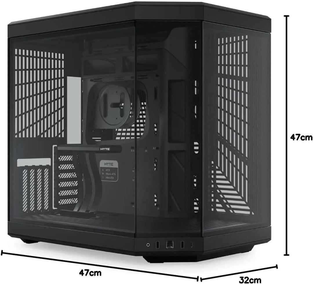 Hyte Y70 Mid Tower Gehäuse schwarz (E-ATX/ATX/M-ATX/M-ITX)