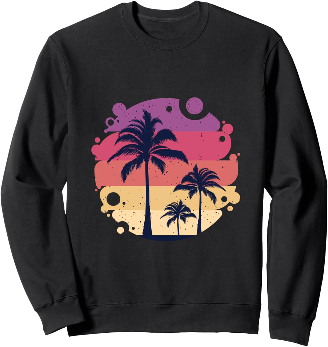 Hawaii Hawaiian Palmen Sommer Motiv Inselkind Urlaub Sweatshirt