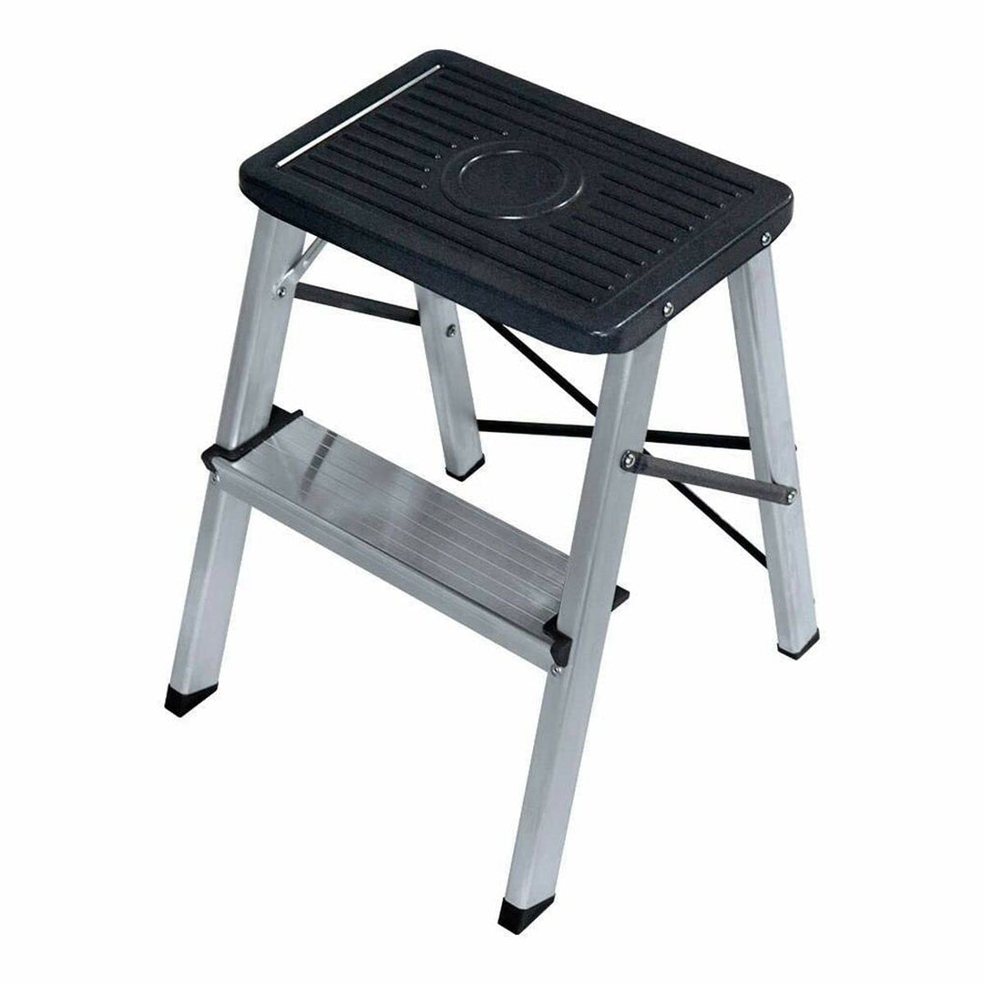 EDM 75050 Segun UNE Hocker aus Aluminium, 2 Stufen, Mehrfarbig, Einheitsgrösse, bunt