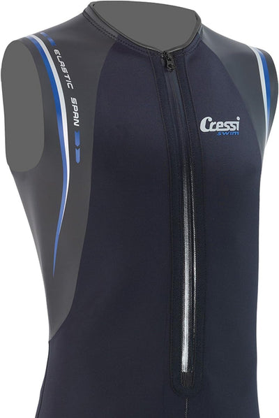 Cressi Termico Man Wetsuit 2 mm - Shorty Neoprenanzug aus hochelastischem Neopren für Herren S/2 Sch