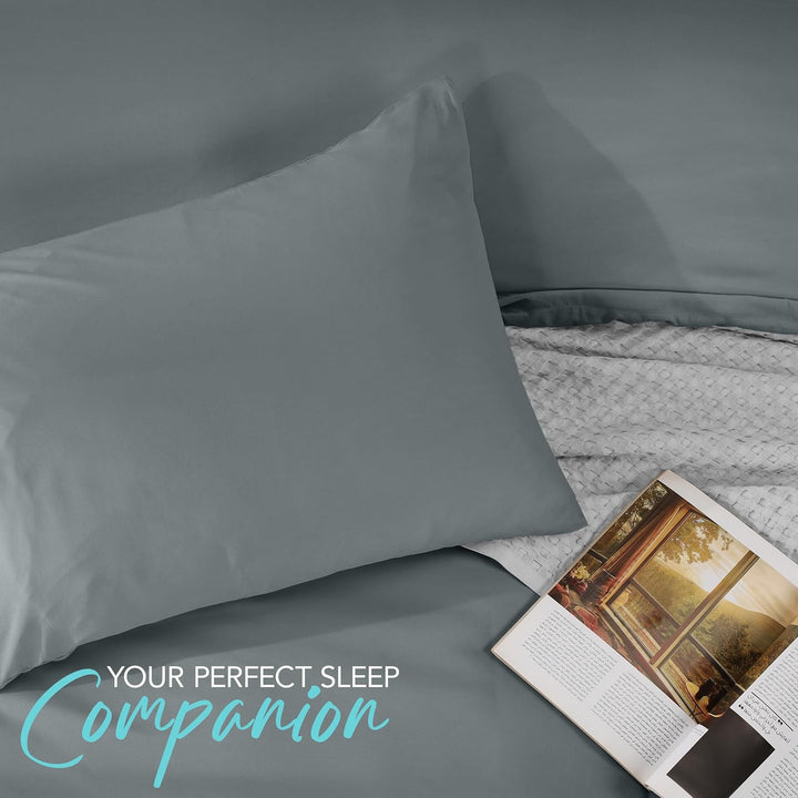 Utopia Bedding Leichtes Bettbezug-Set mit 50 x 65 cm Kissenbezügen, 200 x 220 cm, weiches Mikrofaser