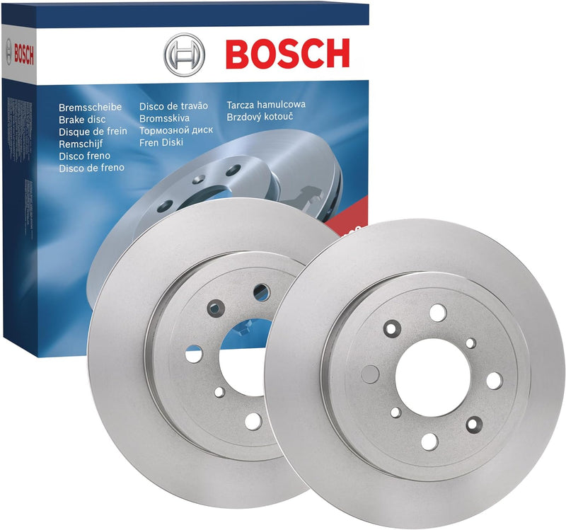 Bosch BD1209 Bremsscheiben - Vorderachse - ECE-R90 Zertifizierung - zwei Bremsscheiben pro Set