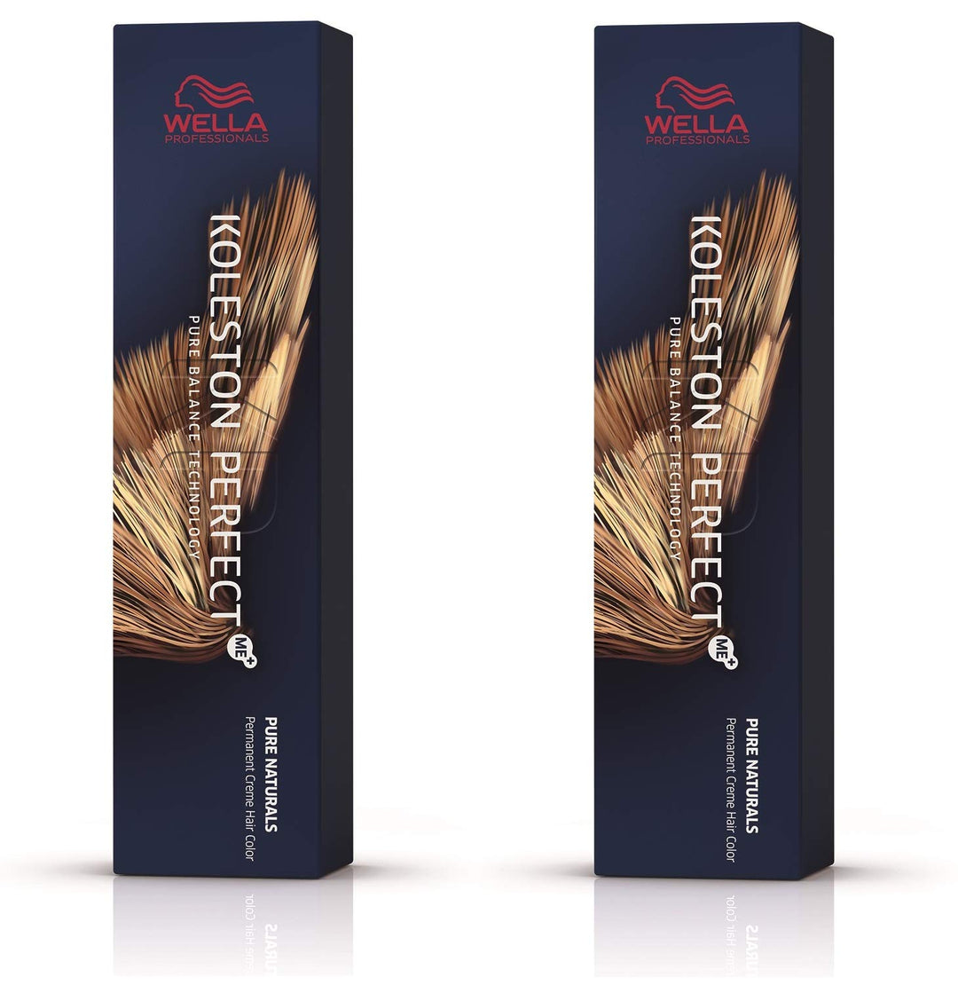 Wella Professionals Wella Koleston Perfect ME KP Pure Naturals 5/00 Hellbraun Natural Intense, 2er P