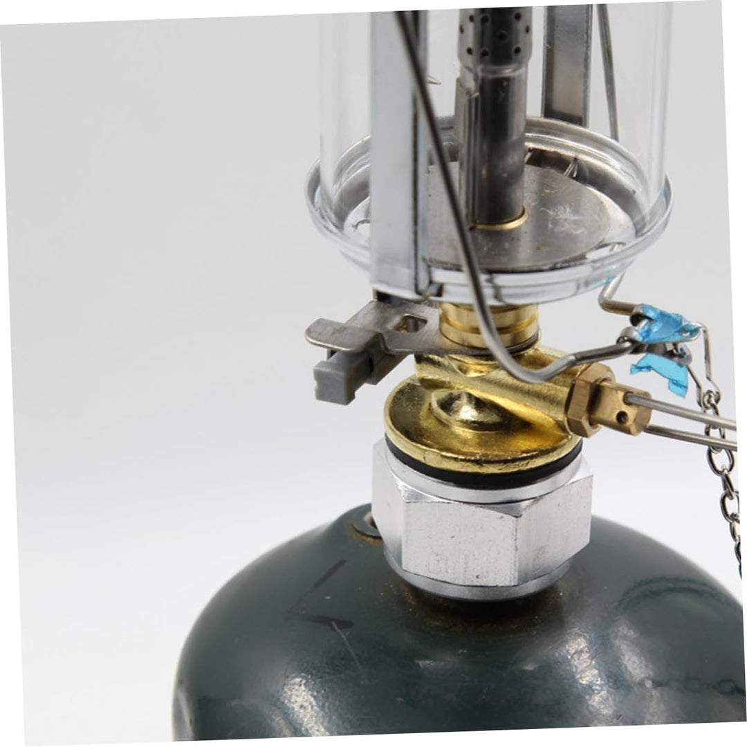 Outdoor Gaslampe Camping Laterne mit Eingebautem Zündsystem Langlebig und Kompakt Warmes Licht als Z