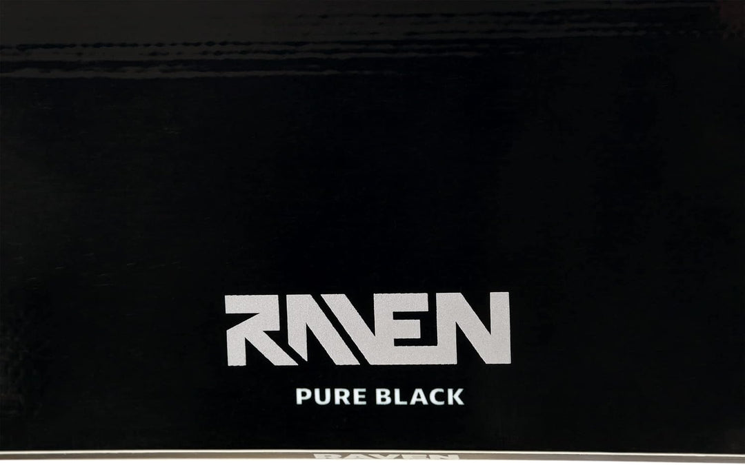 RAVEN Snowboard Set: Snowboard Pure Black + Bindung FT360 Black, Lemon Snowboard 157 cm + Bindung S