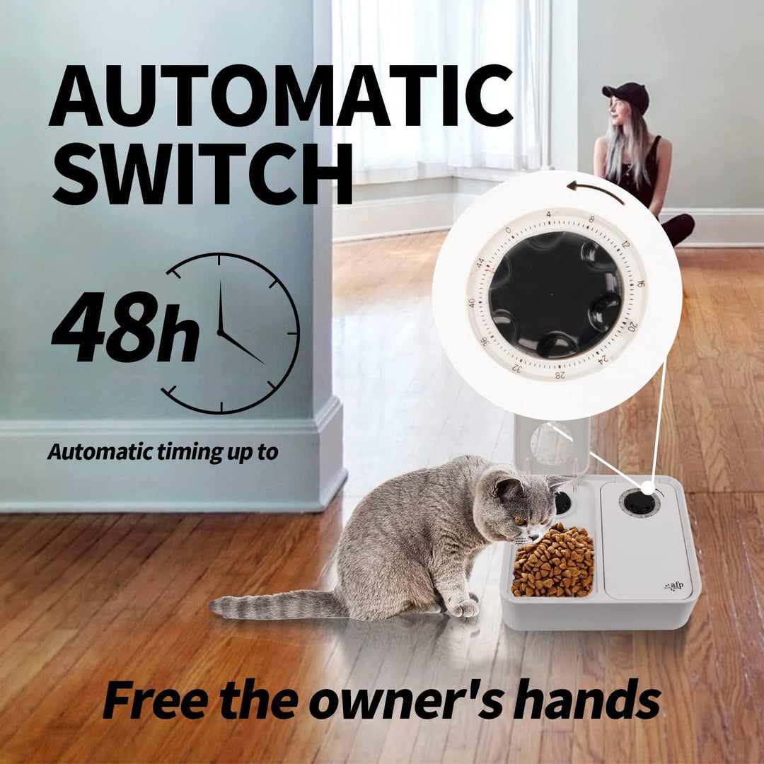 Liftstyle4Pets of Double Timer Feeder