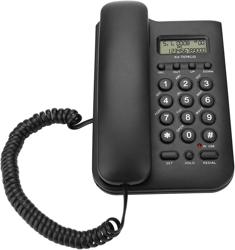 Kabelgebundenes Telefon, an der Wand Montierbare Festnetztelefone Batterie Muss Nicht Installiert We