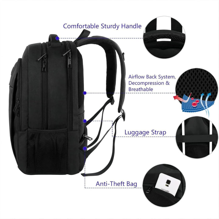 MATEIN Grosser Rucksack Herren, Laptop Rucksack 18 zoll, Reise Rucksack Gross | Wasserdicht Laptopta