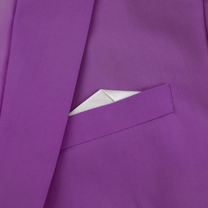 YOUTHUP Herren 3 Teilig Anzug Slim Fit Formell Anzüge 1 Knopf Herrenanzug für Business Hochzeit XXL
