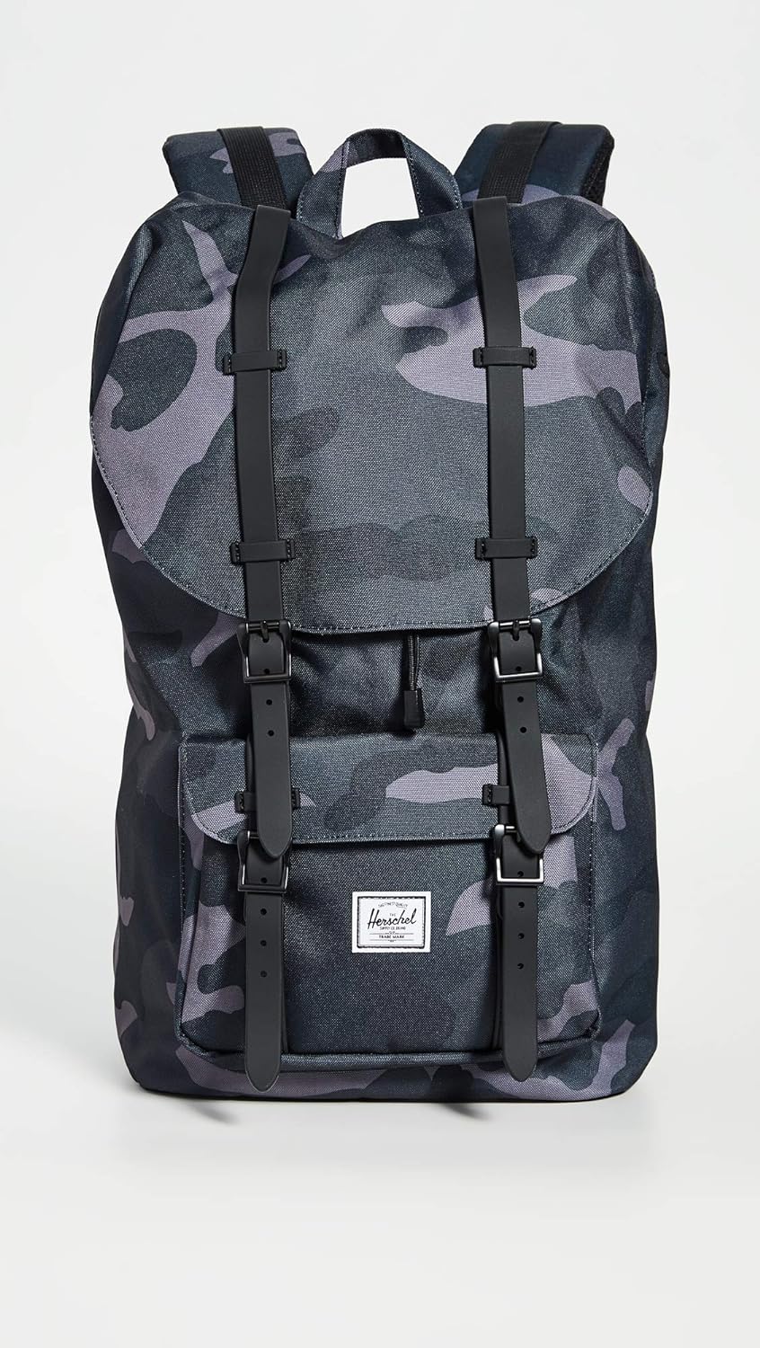 Herschel Little America Backpack 10014-02992, Unisex Backpack, grey, One size EU Grau, Grau