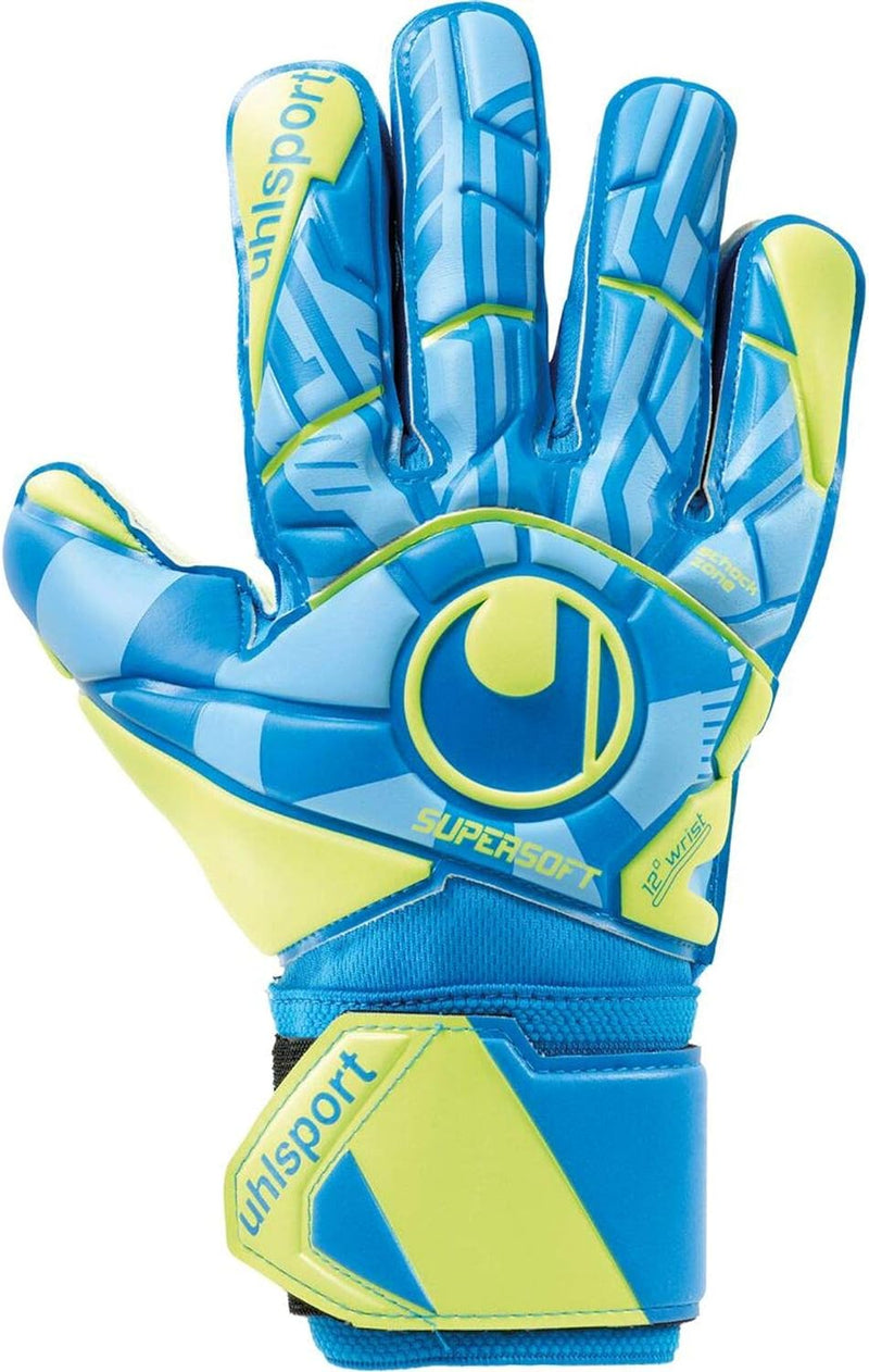 uhlsport Unisex – Erwachsene Radar Control Supersoft Torwarthandschuhe, Fussballhandschuhe 10 radar