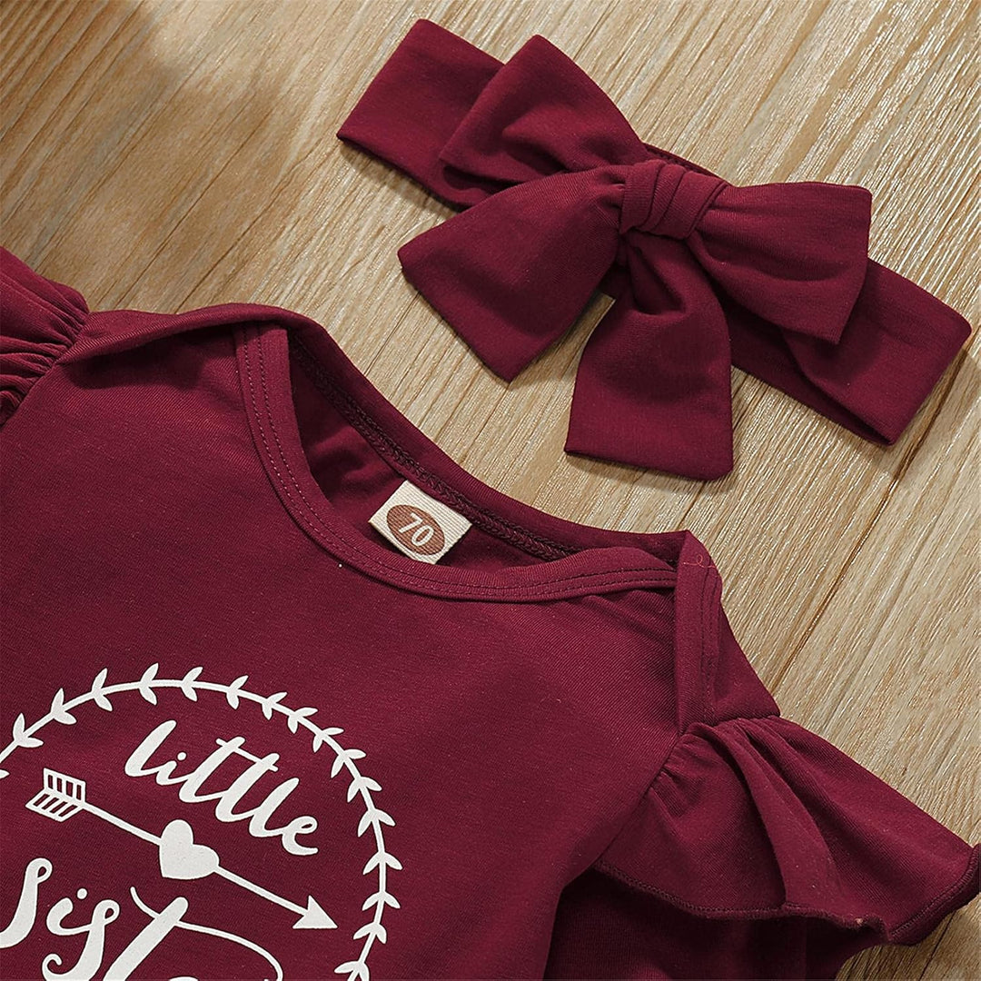 Babykleidung Mädchen Set Neugeborenes Bekleidungsset Hoodie Sweatshirts Top Pants Baby Mädchen Stirn
