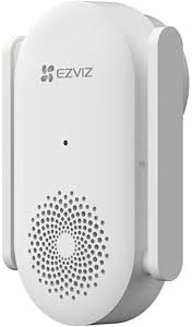 EZVIZ Indoor WLAN Chime CH1 | 0–72 dB einstellbare Lautstärke, 20 Klingeltöne, Plug-in-Installation,