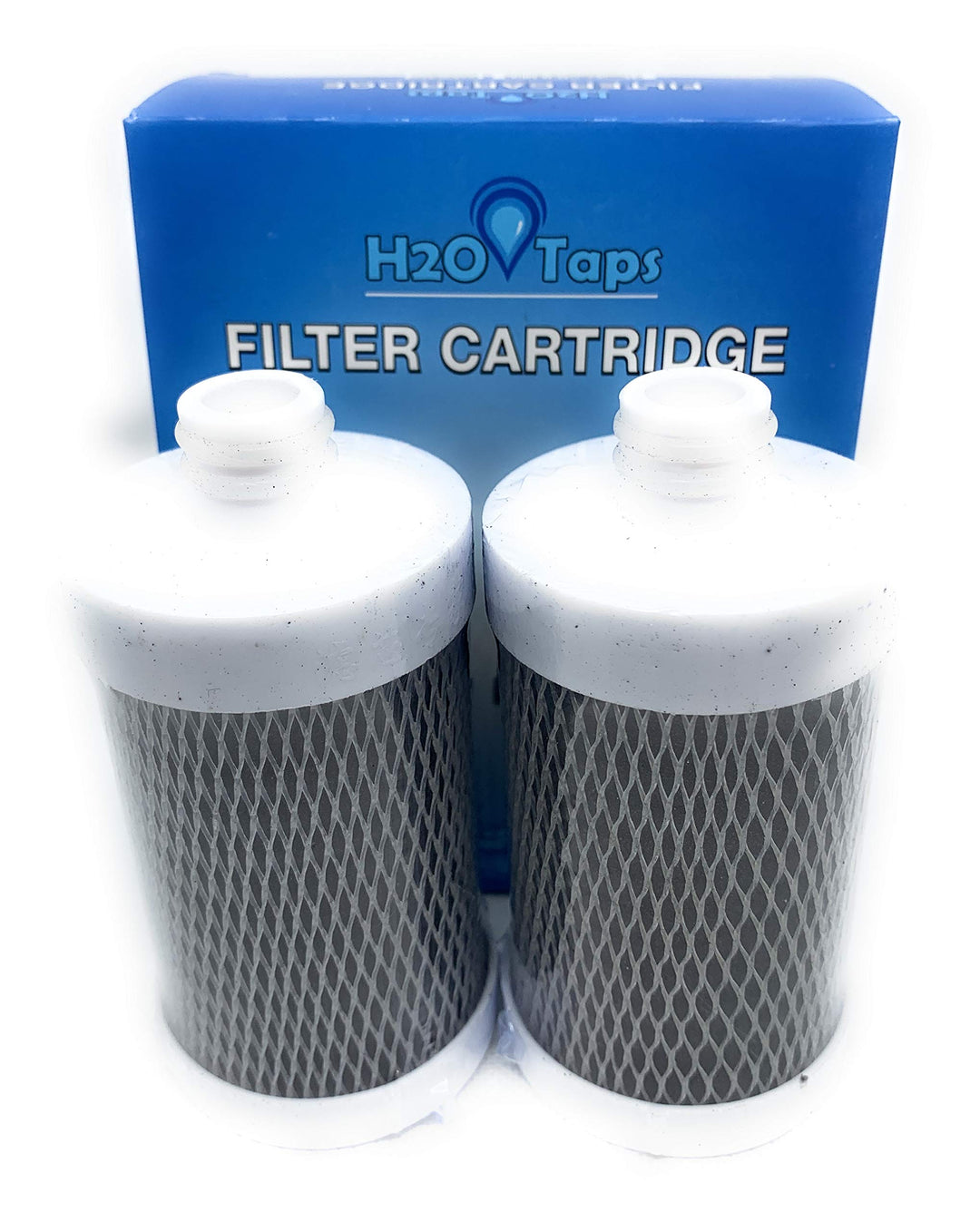 H2O Taps - Wasserfilter für den Wasserhahn (Kartuschen Pack 2), Kartuschen Pack 2