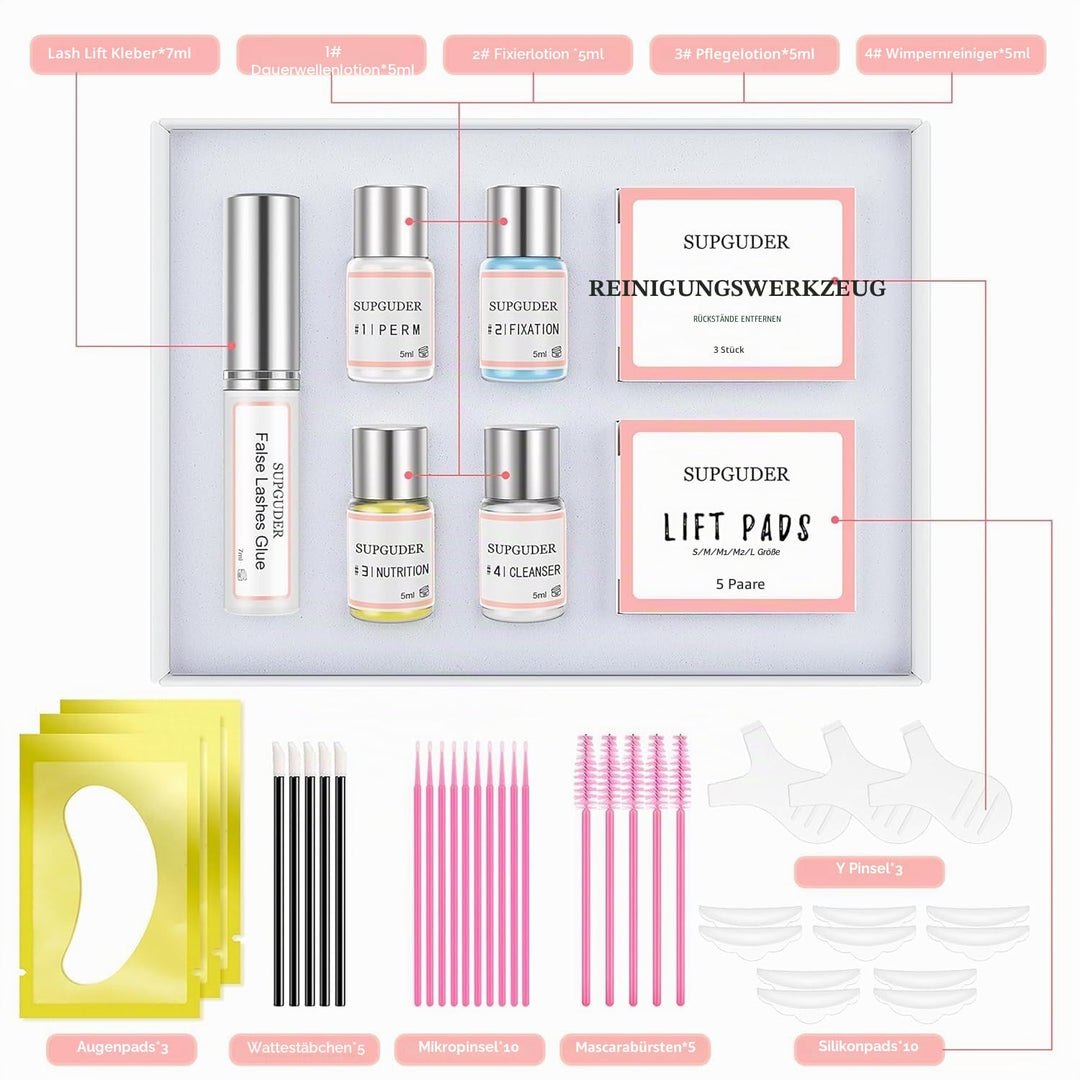 2024 Wimpernlifting Set,lash lifting set,YIMEIR Wimpernlifting set professionell,Lash Lift Kit,Lange