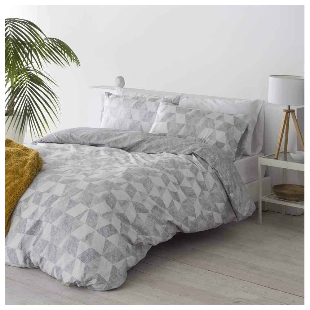 Cotton Artean Wendebettwäsche für Bett mit 135 cm Breite, mit Druckknöpfen. Hypoallergen. Cama 135 (