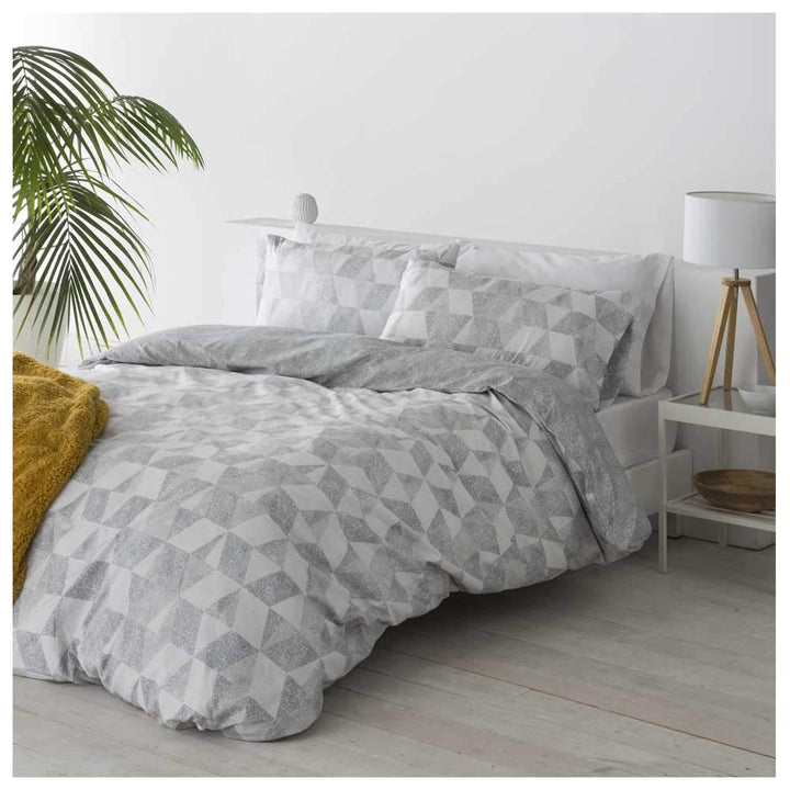 COTTON ARTean Wendbarer Bettbezug für 180 cm Bett, mit Knöpfen, hypoallergen Cama 180 ( 260 ancho x