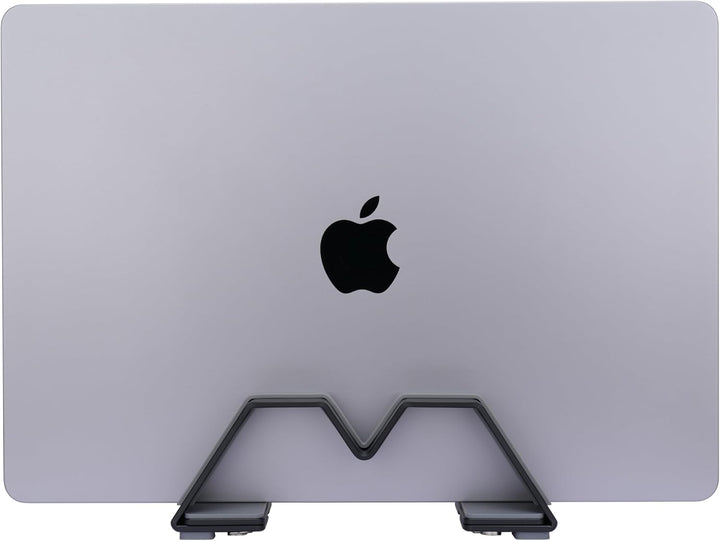 M-Form Einstellbar Vertikal Laptop Ständer - Aluminium, Universelle Passform für MacBook & Alle Lapt