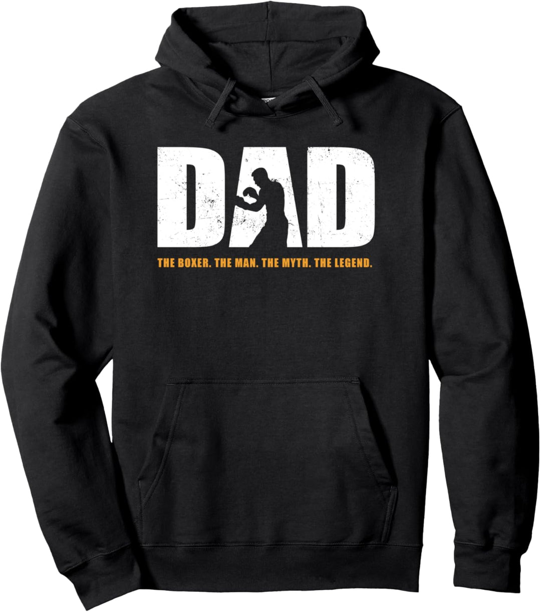 Dad The Boxer The Man The Myth the Legend Boxing Pullover Hoodie