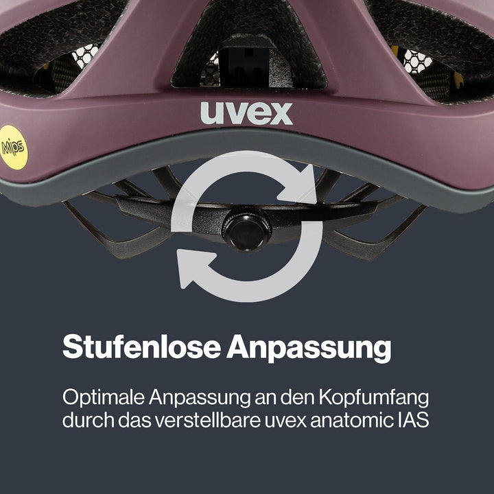 uvex unbound MIPS - sicherer MTB-Helm für Damen und Herren - MIPS-Sysytem - individuelle Grössenanpa