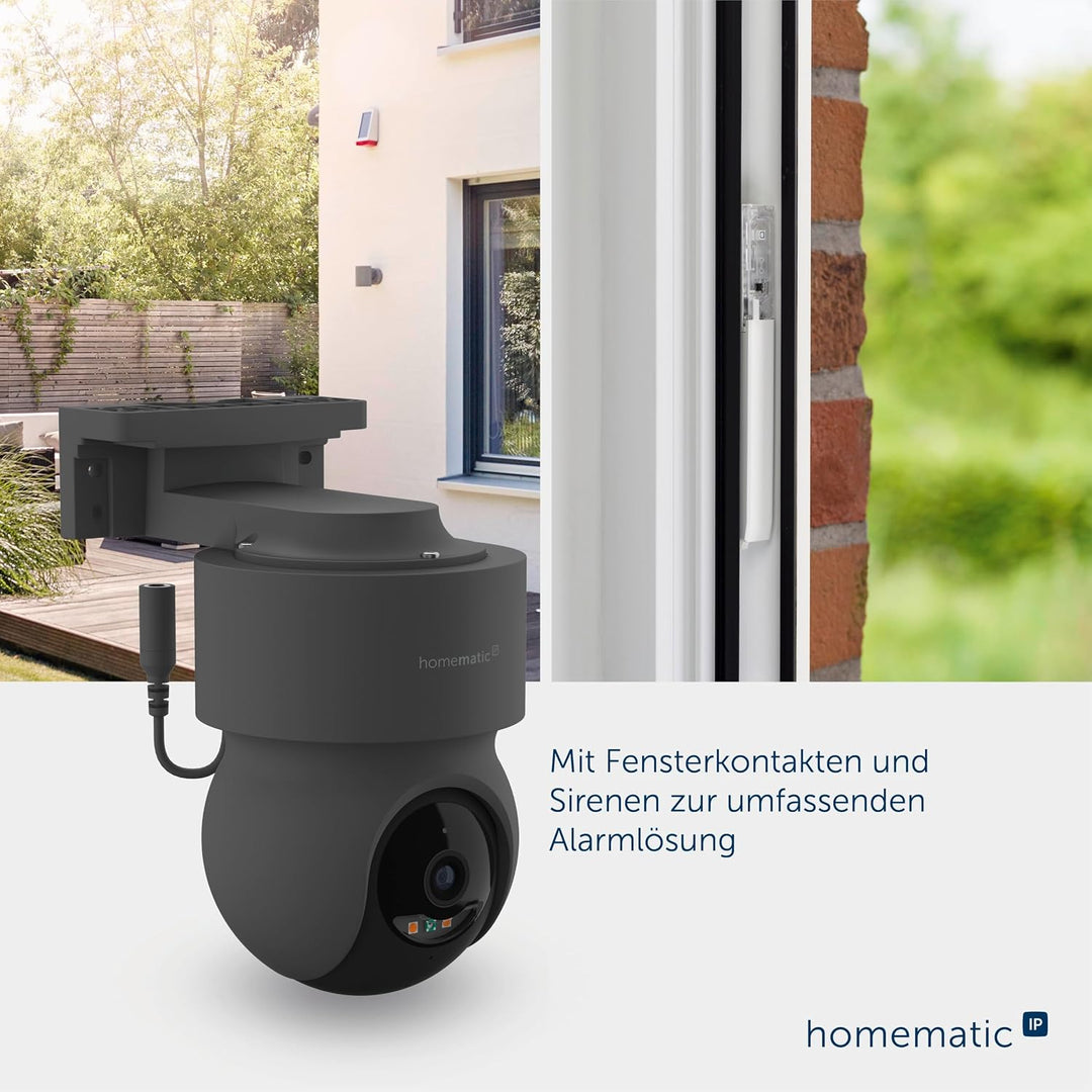 Homematic IP Aussenkamera, anthrazit, Aussenkamera, anthrazit