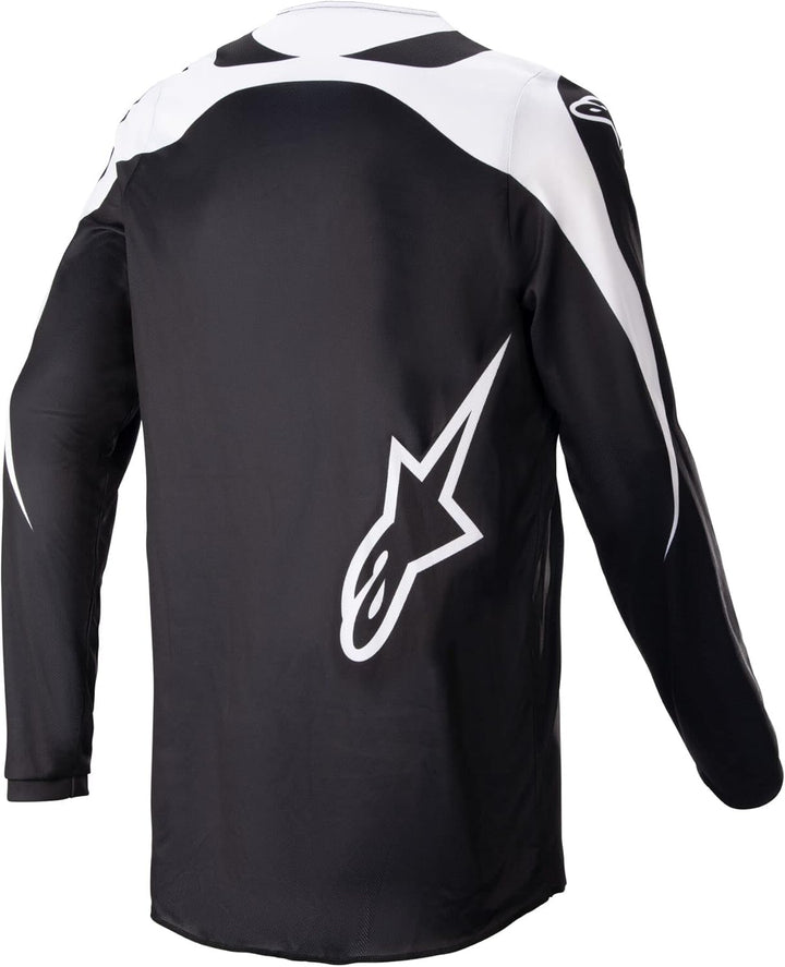 Alpinestars Herren Alpinestars Fluid Narin Jersey Motocross Trikots, Black/White, XS-M EU