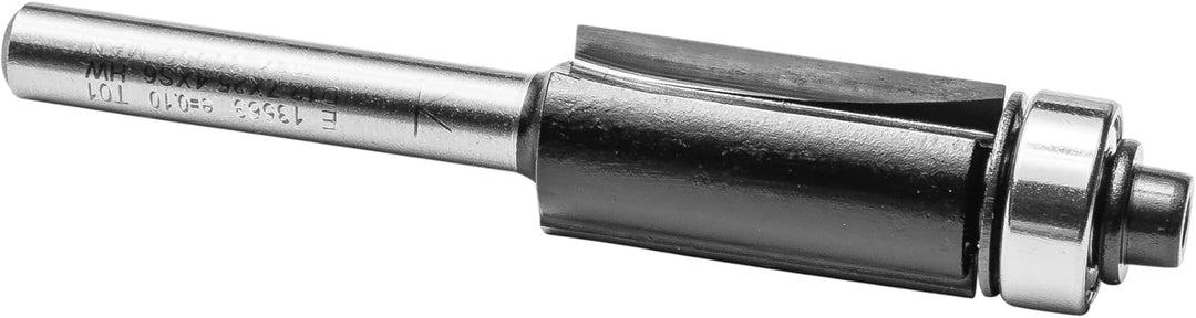 ENT 13563 Bündigfräser HW, Schaft (S) 6 mm, Durchmesser (D) 12,7 mm, NL 25,4 mm, GL 68 mm, SL 32 mm,