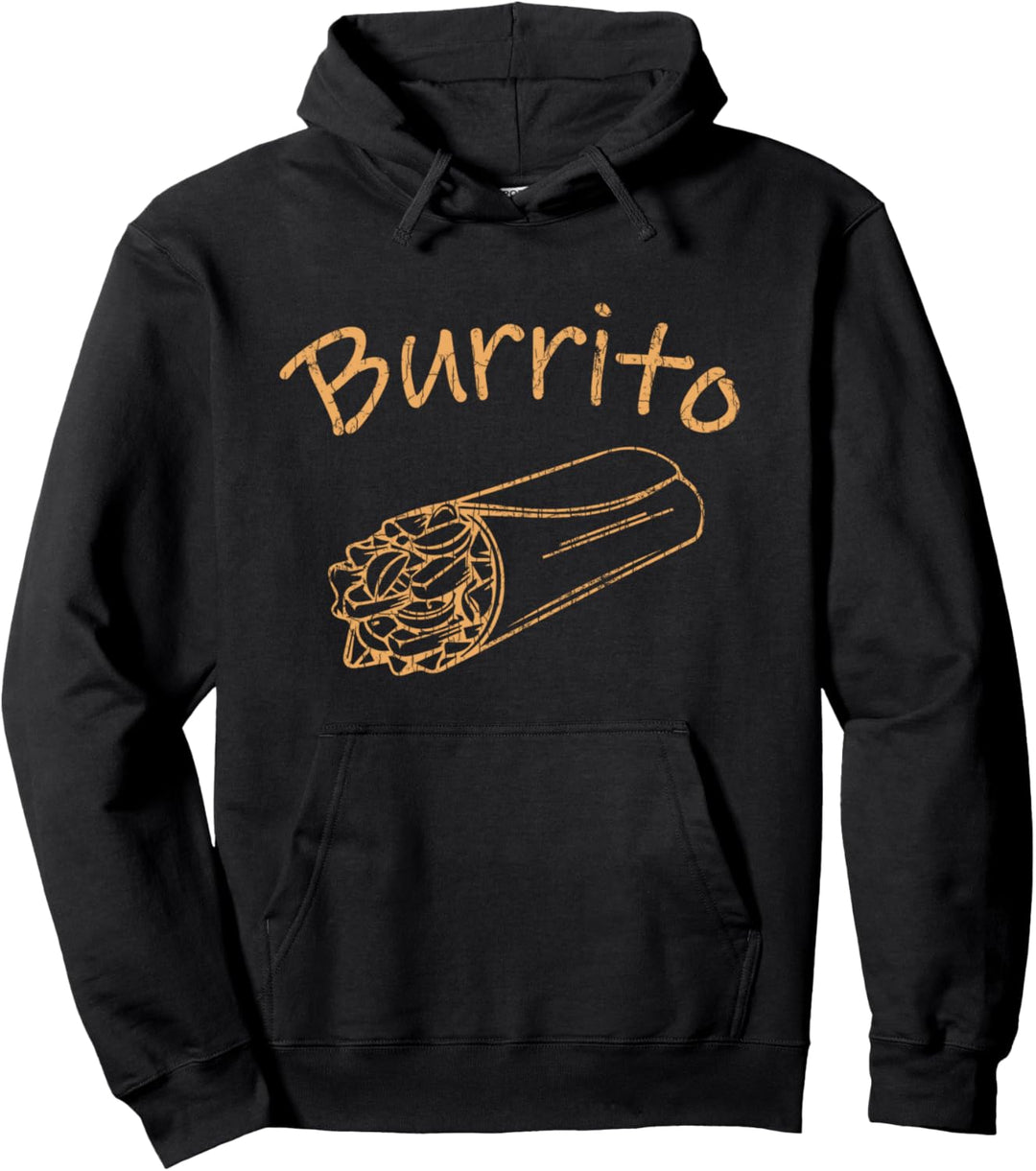 Burrito Lustige Taco-Taco-Grafik. Pullover Hoodie