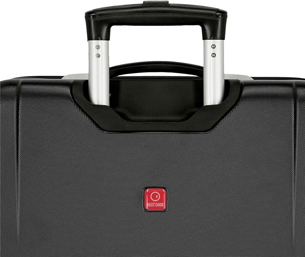 Marvel Great Power Koffer-Set, 48 x 68 x 26 cm Koffer stellen Schwarz, Koffer stellen Schwarz