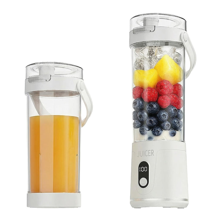 Tragbarer Mixer, Mini Standmixer und Smoothie-Maker, Portabler Elektrischer Saftpresse, USB Wiederau