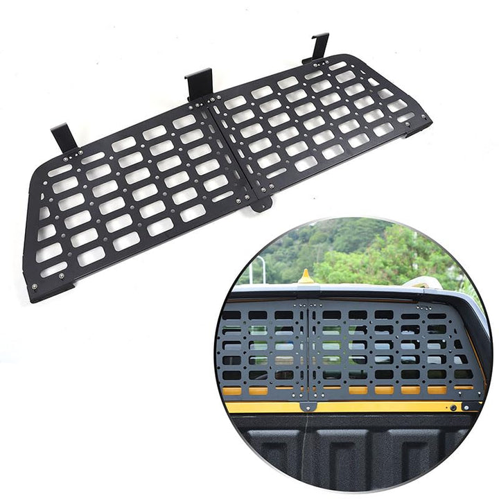 Auto Heckscheibe Storage Molle Panel Geeignet für Ford Ranger 2023 2024,Heckscheibe Werkzeug Aufhäng