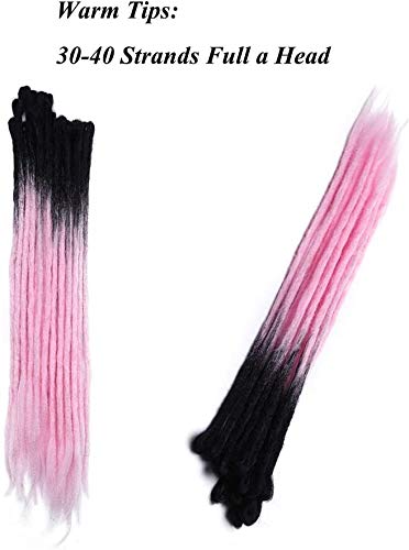 Haarverlängerung, Dreadlocks, falsche Locs, geflochtenes Haar – Zubehör Dreadlocks, Synthetik, Afro,