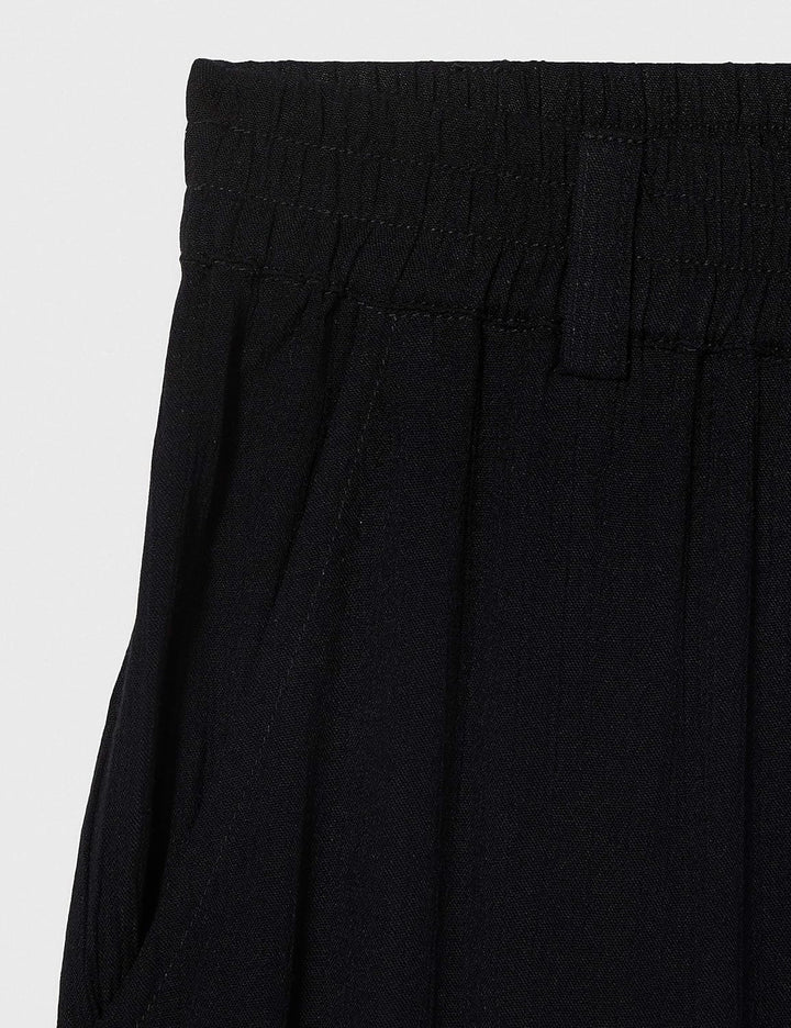 SPARKZ COPENHAGEN Damen Harriet Weite Hose XL Schwarz (Schwarz 099), XL Schwarz (Schwarz 099)