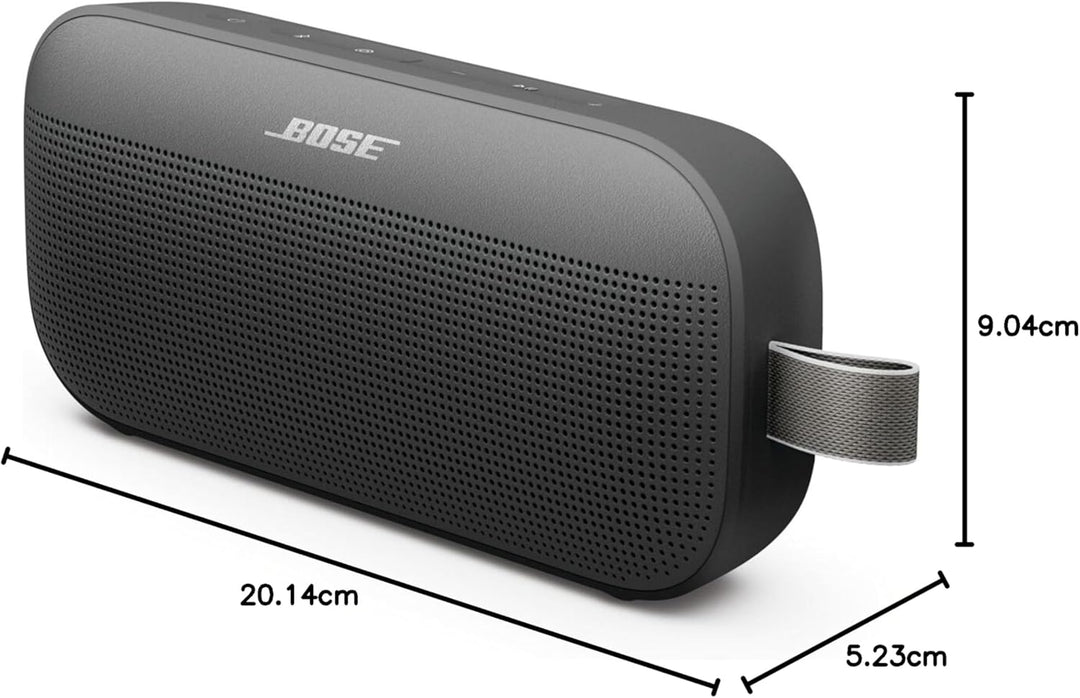 Bose SoundLink Flex Tragbarer Bluetooth-Lautsprecher (2. Gen.), Tragbarer Aussen-Lautsprecher mit na