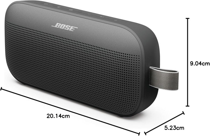 Bose SoundLink Flex SE Tragbarer Bluetooth Lautsprecher (2. Gen.), Tragbarer Outdoor Lautsprecher, w