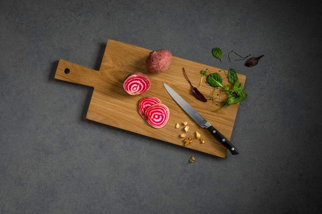 NIROSTA Trinity-Messer-Set, Verschiedene Messer mit Funktionsteil aus Edelstahl, Premium-Messer mit