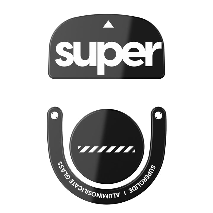 Superglide2 Neue strukturierte Oberfläche mit kontrollierbarer Geschwindigkeit, Mausfüsse/Glasgleite