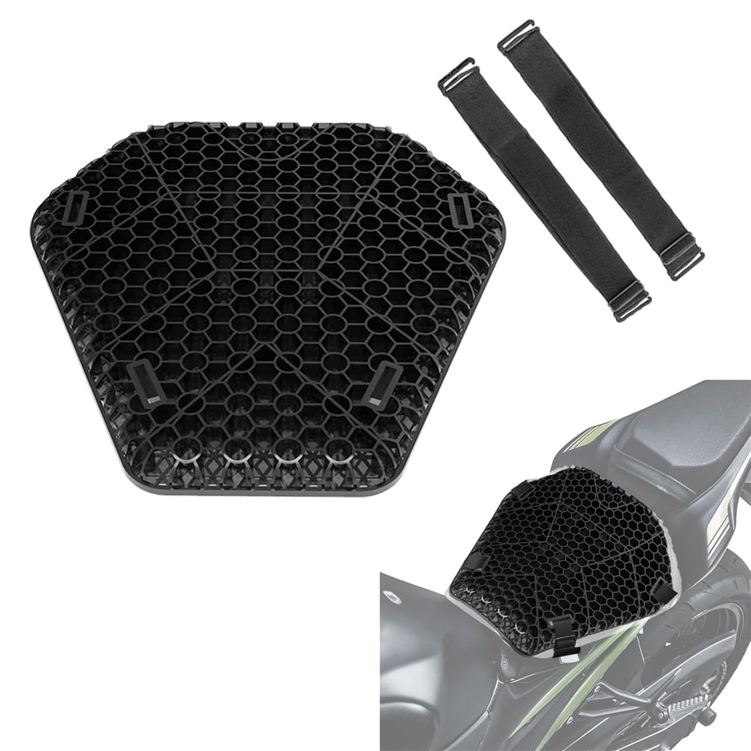 Motorrad Gelkissen/TPE Gel L Komfort Sitzkissen AC2 schwarz
