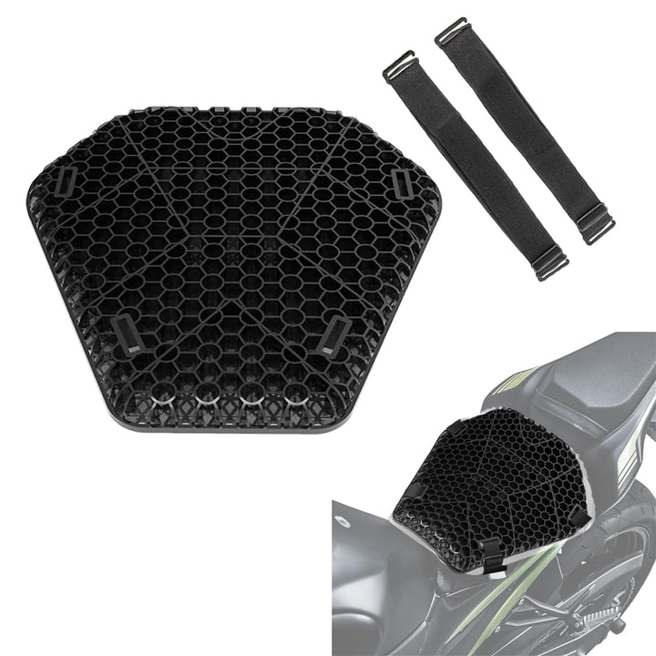 Motorrad Gelkissen/TPE Gel L Komfort Sitzkissen AC2 schwarz