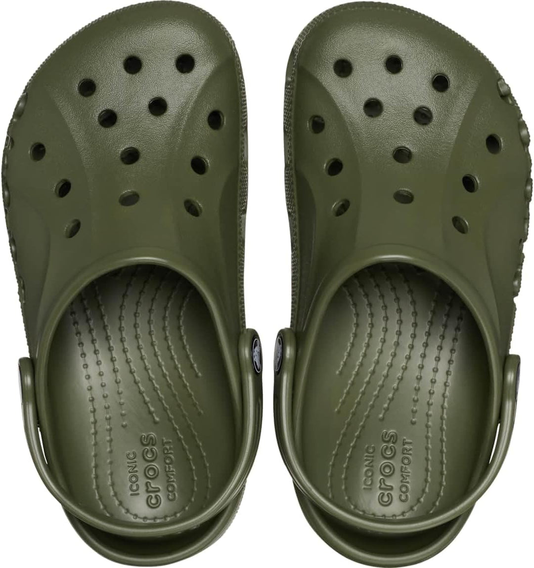 Crocs Unisex Kid's Baya Clog T 22 EU Armee Grün, 22 EU Armee Grün