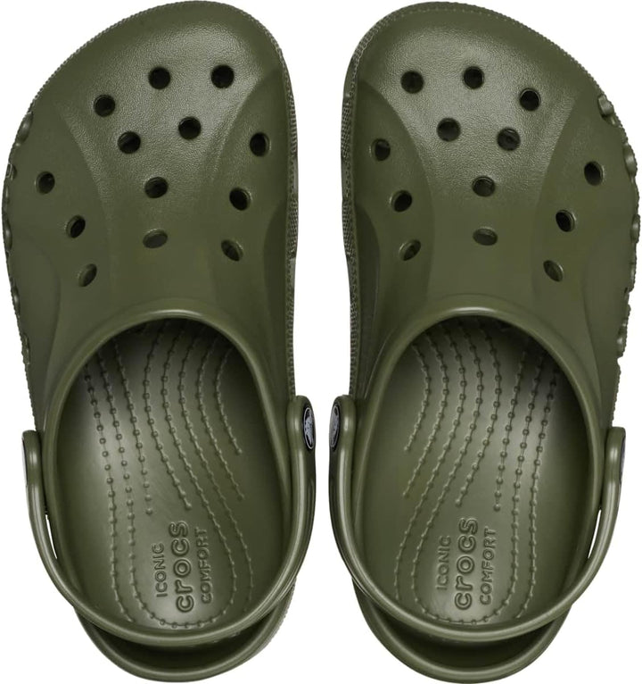 Crocs Unisex Kid's Baya Clog T 22 EU Armee Grün, 22 EU Armee Grün
