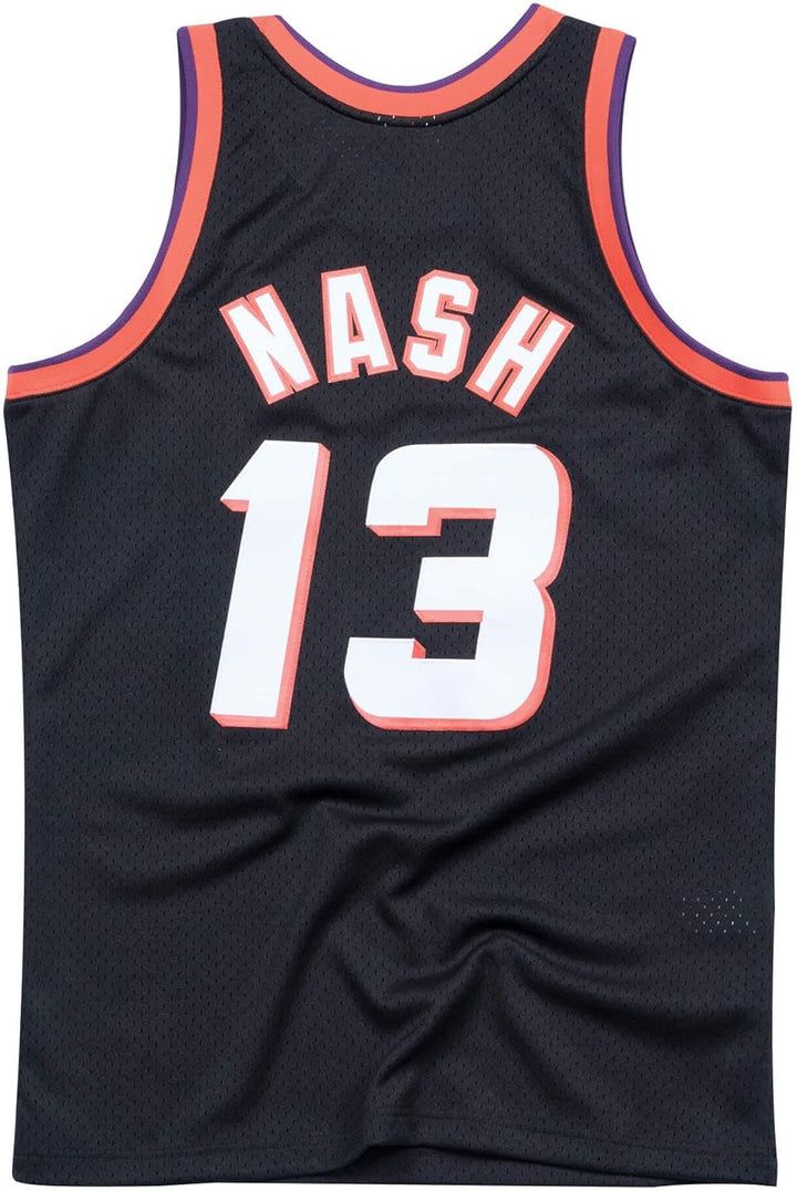 Mitchell & Ness Herren 2.0 P. Suns S. Nash T-Shirt (1er Pack) S Black / Black, S Black / Black