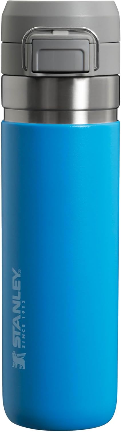 Stanley Quick Flip Trinkflasche Edelstahl - Hält 7+ Stunden Kalt - Wasserflasche BPA-Frei - Spülmasc