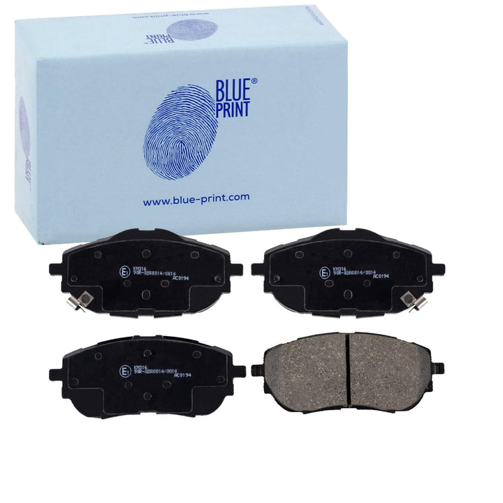 Blue Print ADT342198 Bremsbelagsatz , 1 Stück