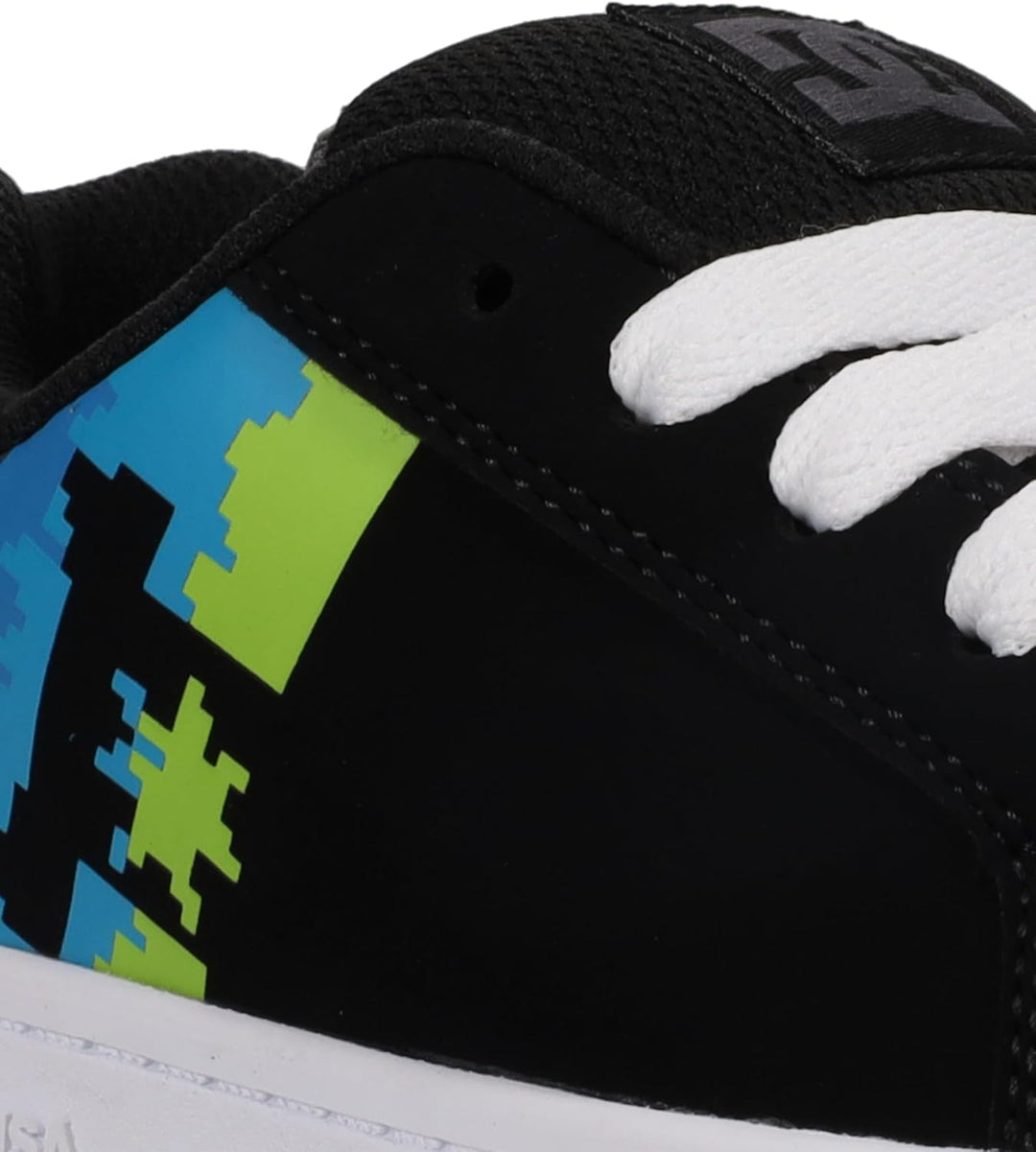 DC Shoes Jungen Court Graffik Skateboardschuhe 27.5 EU Black Multi White, 27.5 EU Black Multi White
