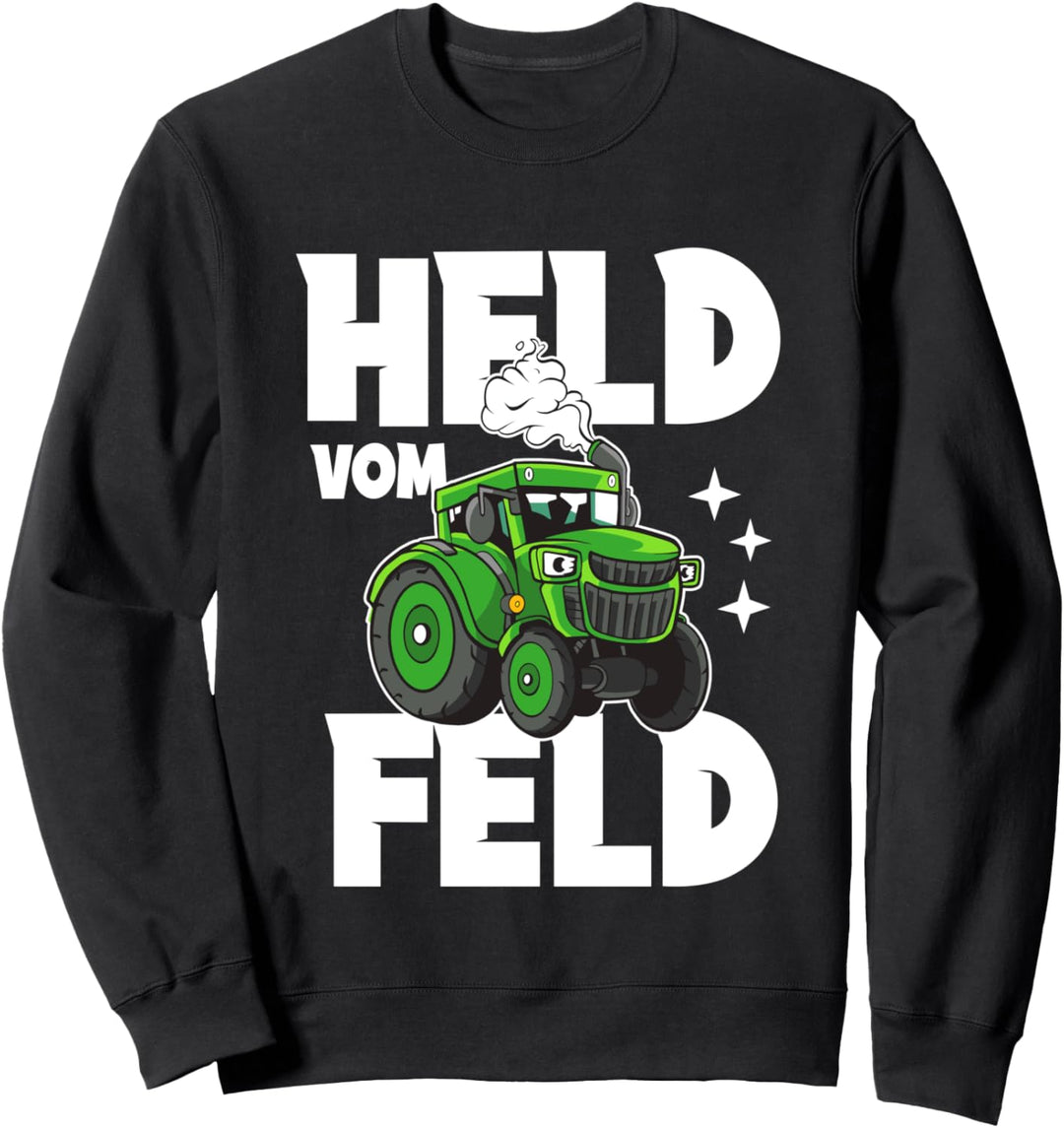 Held vom Feld Landwirtschaft Landwirt Bauer Traktor Sweatshirt