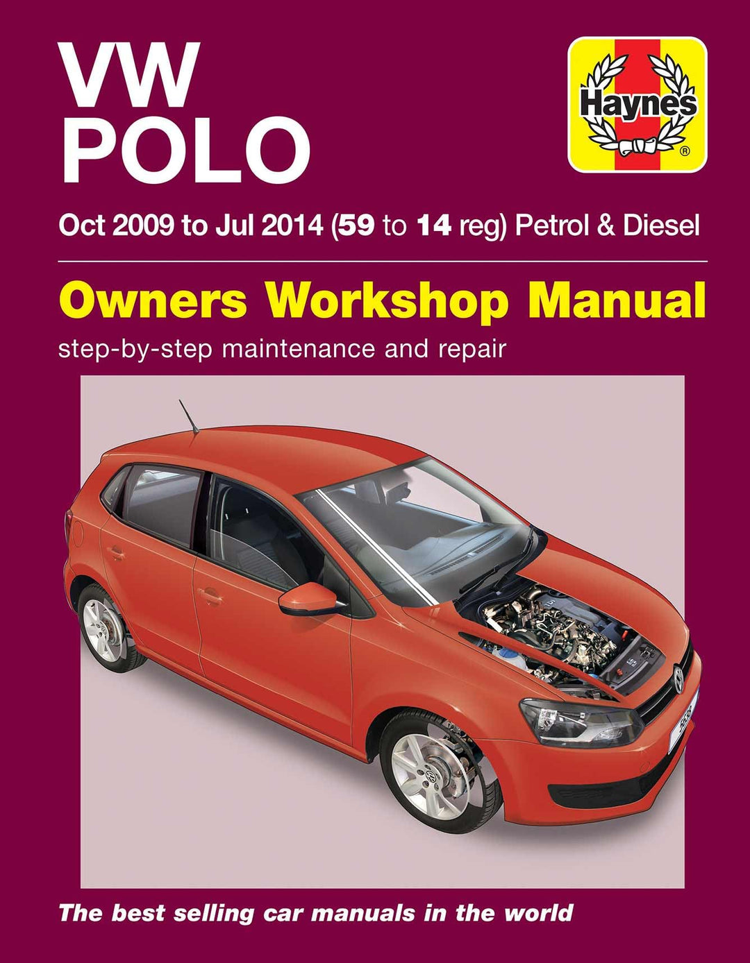VW Polo (09 - 14) Haynes Repair Manual, Taschenbuch